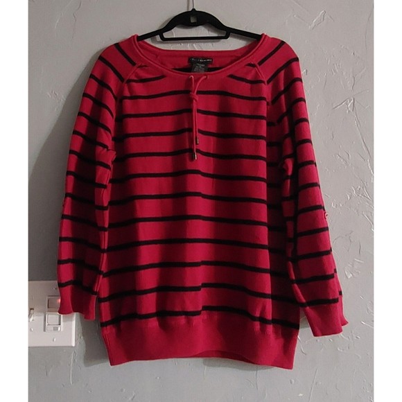 Grace Elements Sweater Tops Women XL, Striped ,long Sleeve, 100% Cotton. - Picture 8 of 12